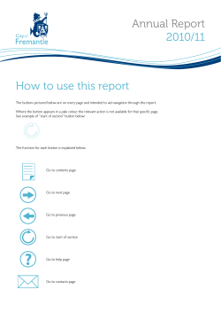 Annual Report 2010/11 How to use this report