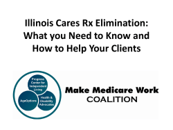 Illinois Cares Rx Elimination: What you Need to Know and