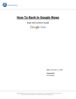   How To Rank In Google News  Style and Content Guide  Dan Nedelko