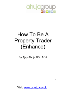 How To Be A Property Trader (Enhance)