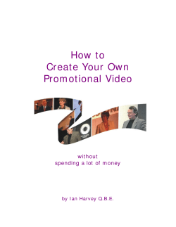 How to Create Your Own Prom otional Video