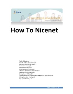How To Nicenet