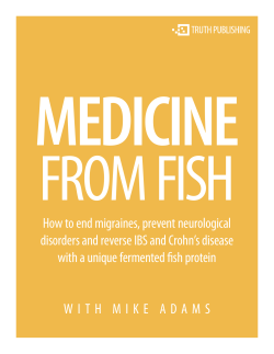 Medicine From Fish