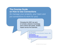 The Concise Guide ! on How to Use Connections 