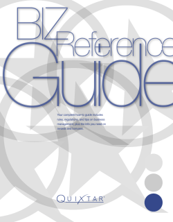 Guide BIZ Reference