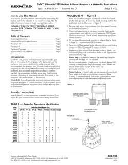 • How to Use This Manual PROCEDURE M — Figure 3 Falk™ Ultramite