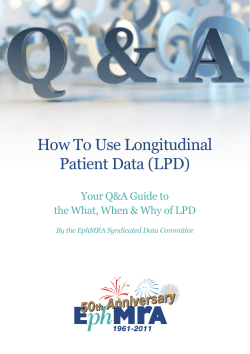 How To Use Longitudinal Patient Data (LPD) Your Q&amp;A Guide to