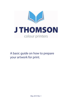 A basic guide on how to prepare your artwork for print.