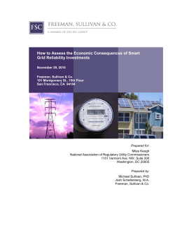 How to Assess the Economic Consequences of Smart Grid Reliability Investments
