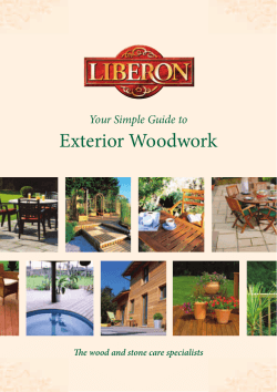 Exterior Woodwork Your Simple Guide to The wood and stone care specialists