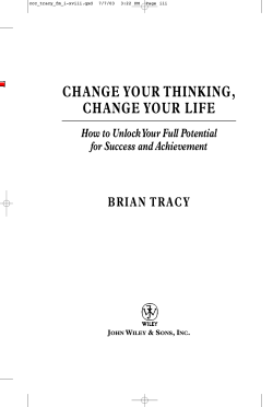CHANGE YOUR THINKING, CHANGE YOUR  LIFE
