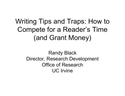 Writing Tips and Traps: How to Compete for a Reader’s Time