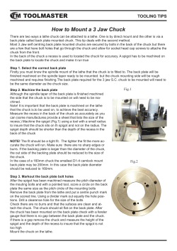 How to Mount a 3 Jaw Chuck TOOLING TIPS