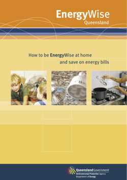 Energy Queensland How to be and save on energy bills