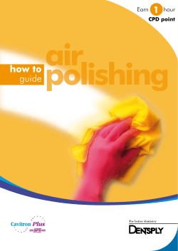 air polishing how to guide