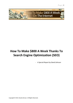 How To Make $800 A Week Thanks To