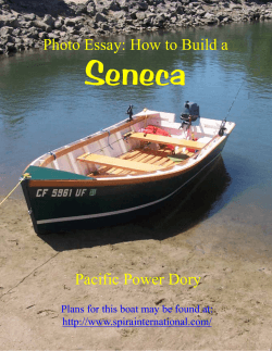 Seneca Photo Essay: How to Build a Pacific Power Dory