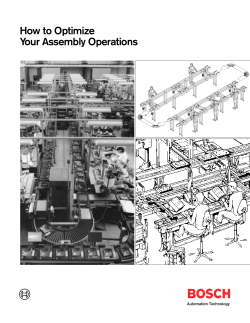 How to Optimize Your Assembly Operations Automation Technology