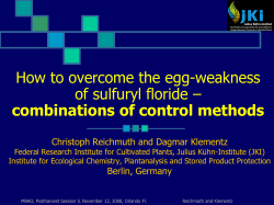 How to overcome the egg-weakness of sulfuryl floride –