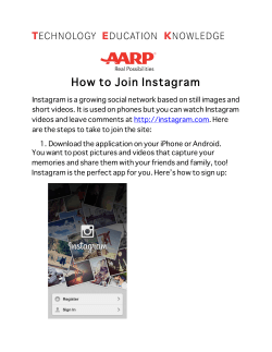 How to Join Instagram