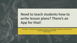 Need to teach students how to write lesson plans? There’s an