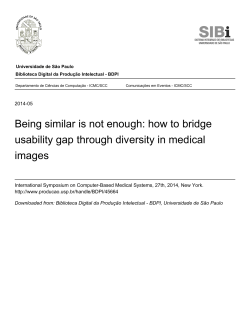 Being similar is not enough: how to bridge images
