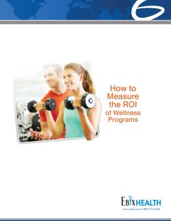How to Measure the ROI of Wellness