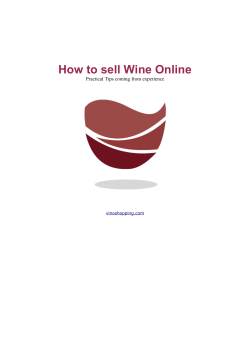 How to sell Wine Online Practical Tips coming from experience vinoshopping
