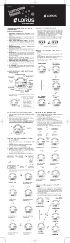 ■ CHARACTERISTICS