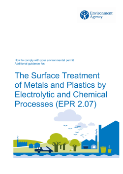 The Surface Treatment of Metals and Plastics by Electrolytic and Chemical