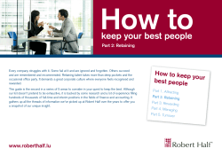 How to keep your best people How to keep your