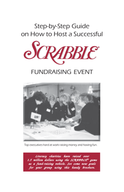 Step-by-Step Guide on How to Host a Successful FUNDRAISING EVENT