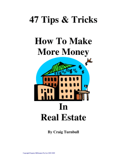 47 Tips &amp; Tricks  How To Make More Money