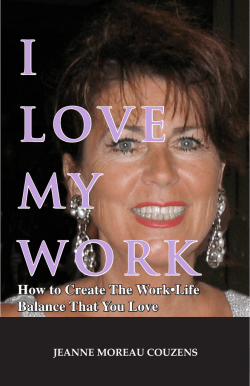 I L O V E MY W O R K