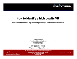 How to identify a high quality VIP