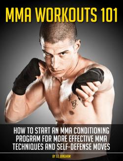 MMA WORKOUTS 101 How to Start an MMA Conditioning