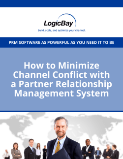 How to Minimize Channel Conflict with a Partner Relationship Management System