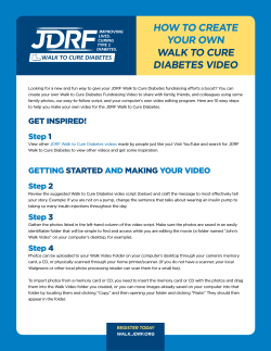 HoW to CReate RegisteR today yoUR oWN Walk.jdRf.oRg