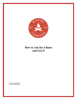 How to Ask for a Raise and Get It