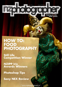 How To: FooD PHoTograPHY Still Life