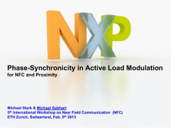 Phase-Synchronicity in Active Load Modulation for NFC and Proximity