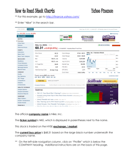 How to Read Stock Charts  Yahoo Finance