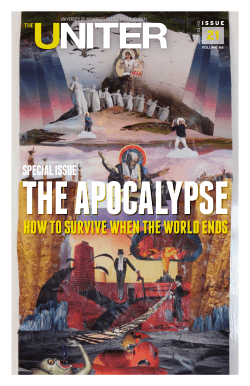 The apocalypSe how To Survive when The world endS Special iSSue 21