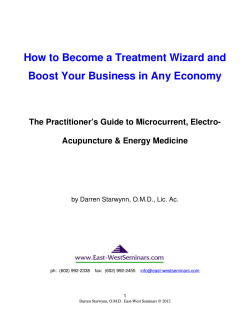 How to Become a Treatment Wizard and