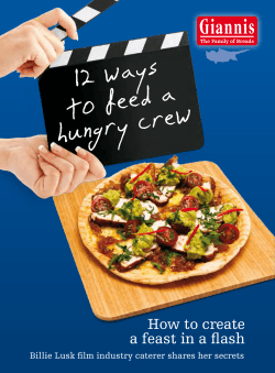 12 ways to feed a hungry crew How to create