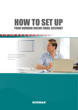Norman Online Protection - How To Set Up