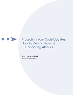 Protecting Your Code Updates: How to Defend Against SSL Spoofing Attacks