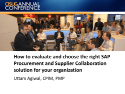 How to evaluate and choose the right SAP