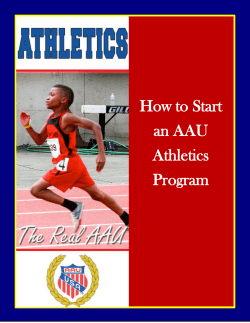 How to Start an AAU Athletics Program