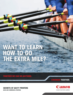 WANT TO LEARN HOW TO GO THE EXTRA MILE?